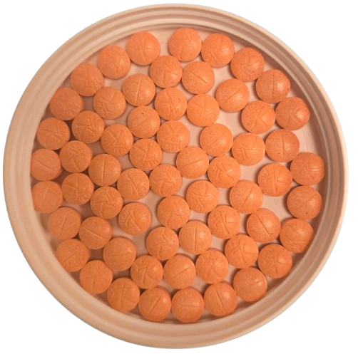 20mg (7-OH) Tangerine Bombs Dolla Tablets (Tested: 23mg)