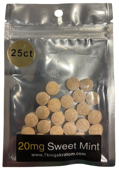 20mg (7-OH) Sweet Mint Tabs