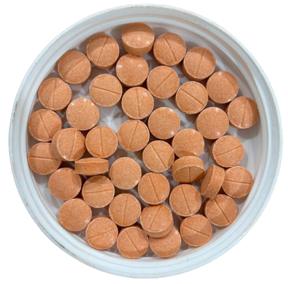 12mg (7-OH) Tangerine Bombs Dolla Tablets (Tested: 17.7mg)