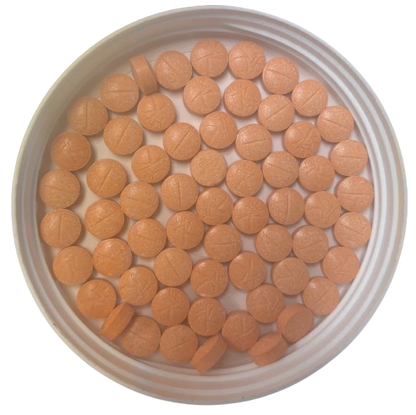 100mg (7-OH)Tangerine Tablets (tested 119mg)