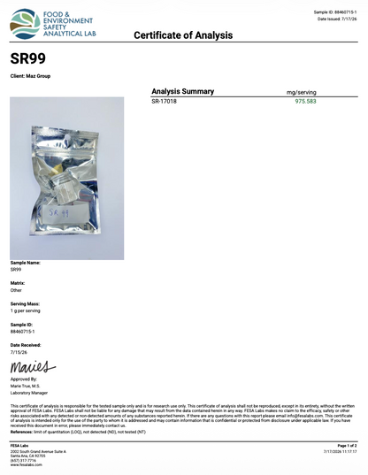 SR-17018 Powder (97.5% Purity)